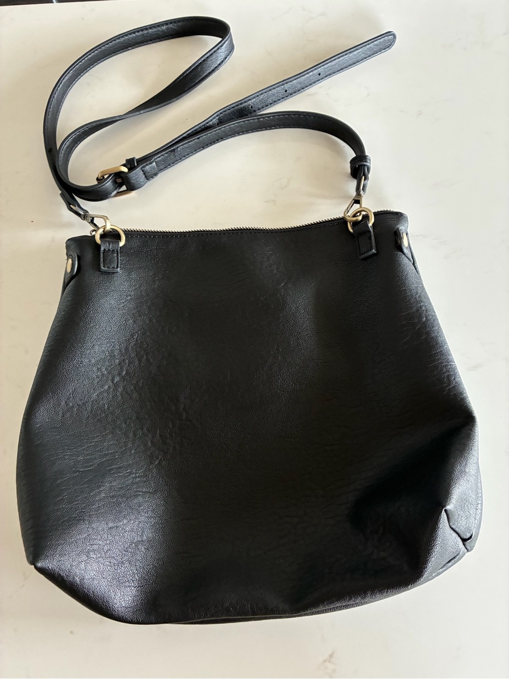 Anthropologie - Antik Kraft Vegan Leather Cross Body Bag